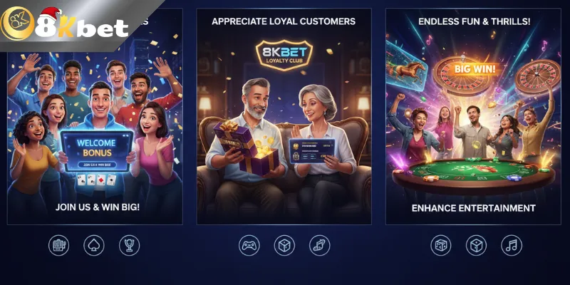 Mục đích khuyến mãi 8kbet cung cấp đến thành viên